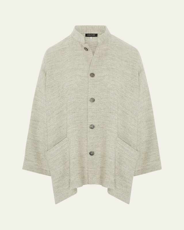 Wide Mandarin Jacket (Long Length)